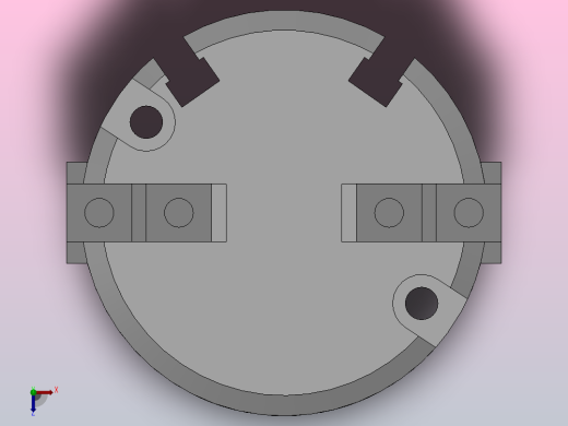 MHS2-（32～40D）系列气爪（平行开闭型）[MHS2-32D]俯视缩略图