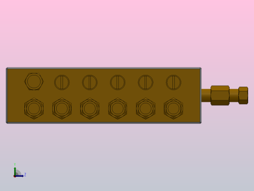 CV型单一循环分配器[CV-12 6 6]左视缩略图