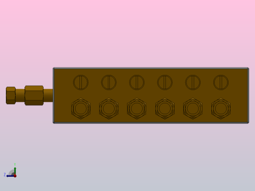 CV型单一循环分配器[CV-12 6 6]右视缩略图