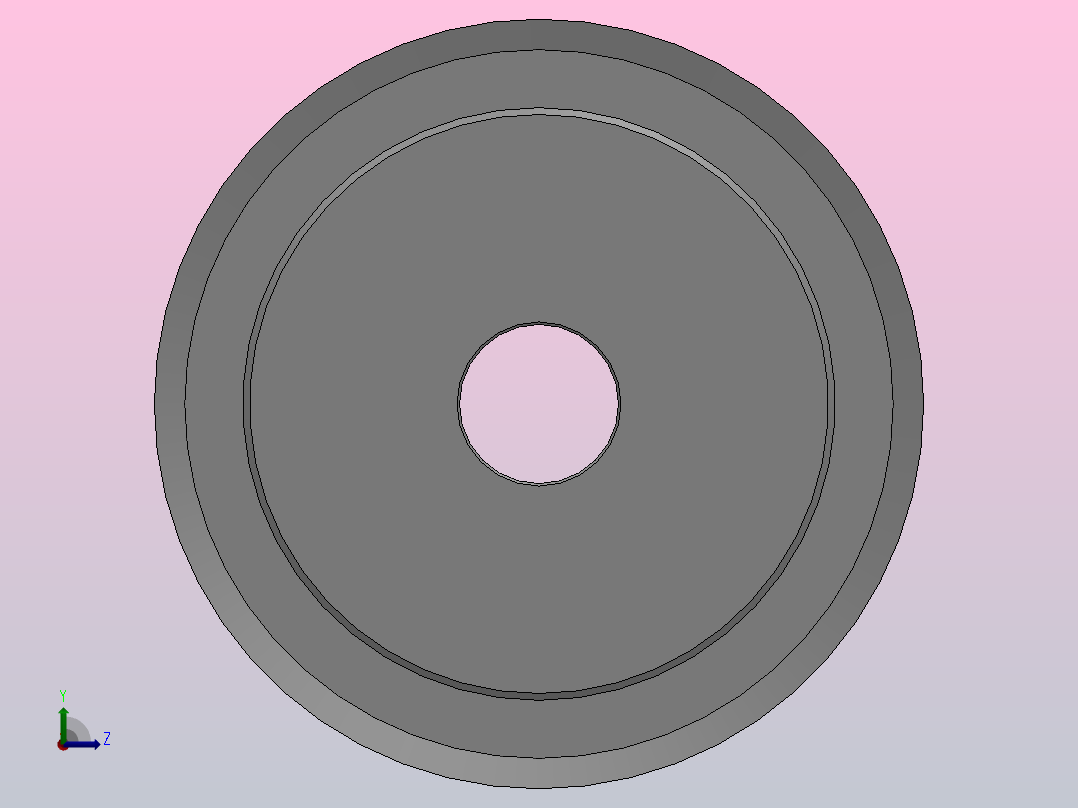 标准型半圆弧形齿同步带轮H8M型_SS8MHC-32-25-dc18-A左视图