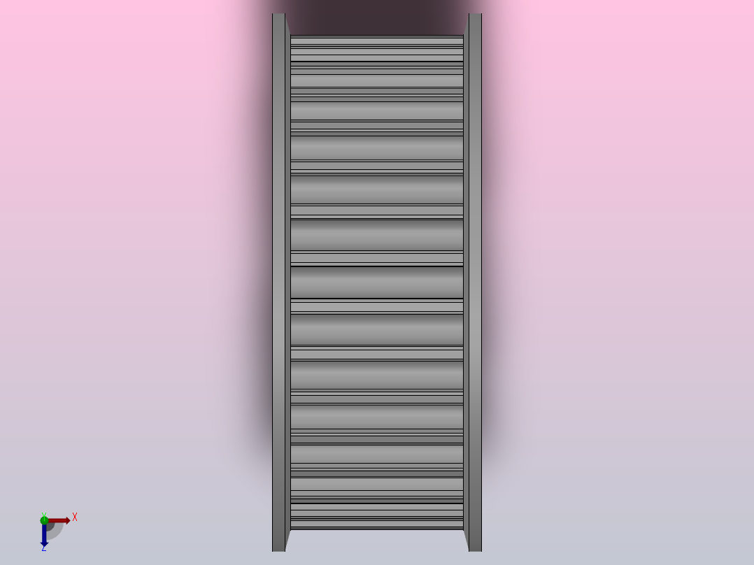 标准型半圆弧形齿同步带轮H8M型_SS8MHC-32-25-dc18-A俯视图