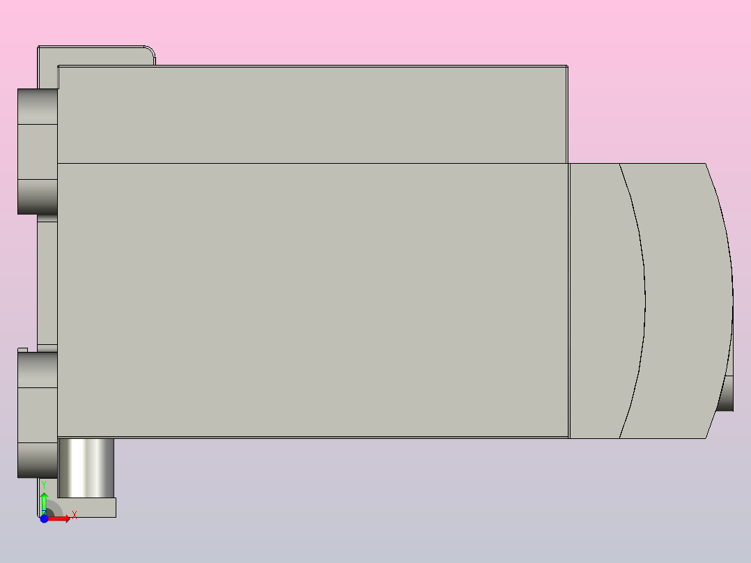 TX130-CS系列加热器[TX130-CS-1200W-90]前视图