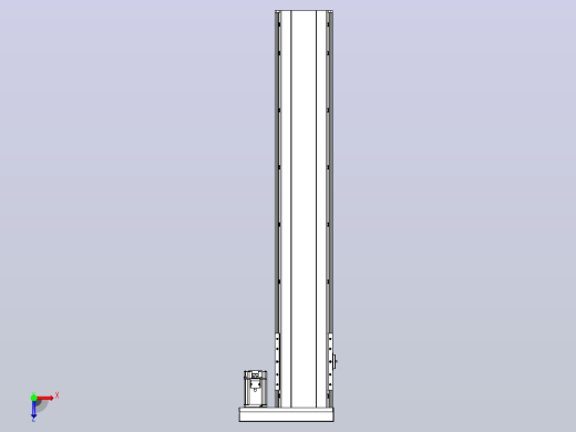 日规模组半封闭丝杆TPA-HNR-202D-2510C-L1050-ML-C-P75-N3俯视缩略图