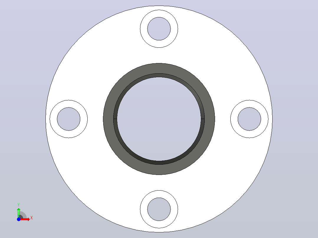 ZLHF..带法兰直线轴承 单衬型[ZLHFR-N-d20-D32-L42].rar.rar前视图