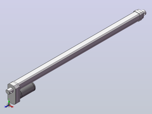 1200N防水电动推杆(ZJWSN-FS)[ZJWSN-FS-S550]正等轴测缩略图