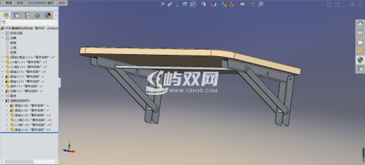 可折叠隔板托架缩略图