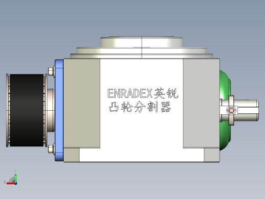 ER-RU180DT英锐凸轮分割器全套3D图档后视缩略图