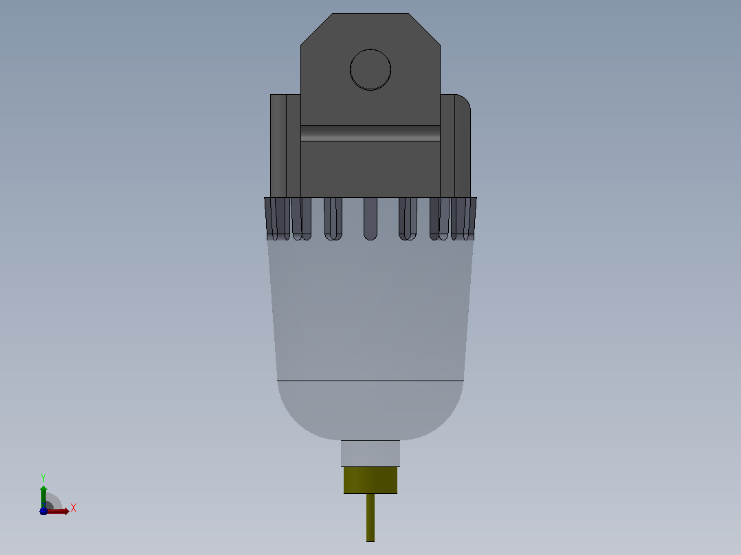 MASF1000~2000[MASF1000-M5-标准]气源过滤器前视图