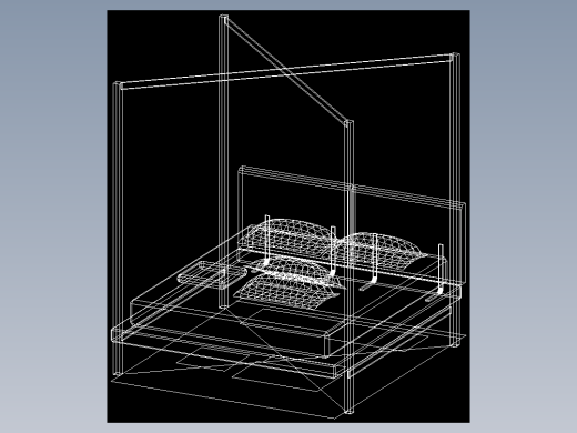 室内家具和灯具等的模型十-J-B14