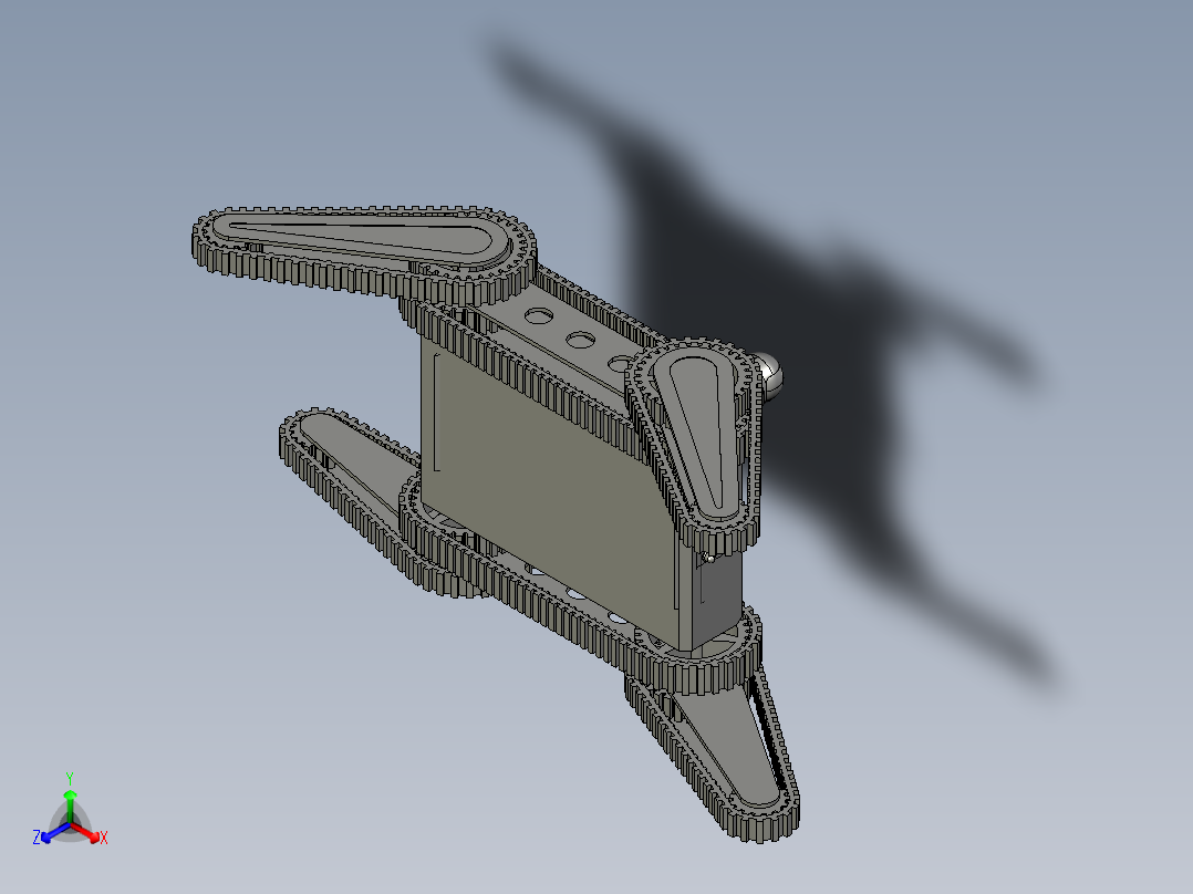 履带巡检机器人