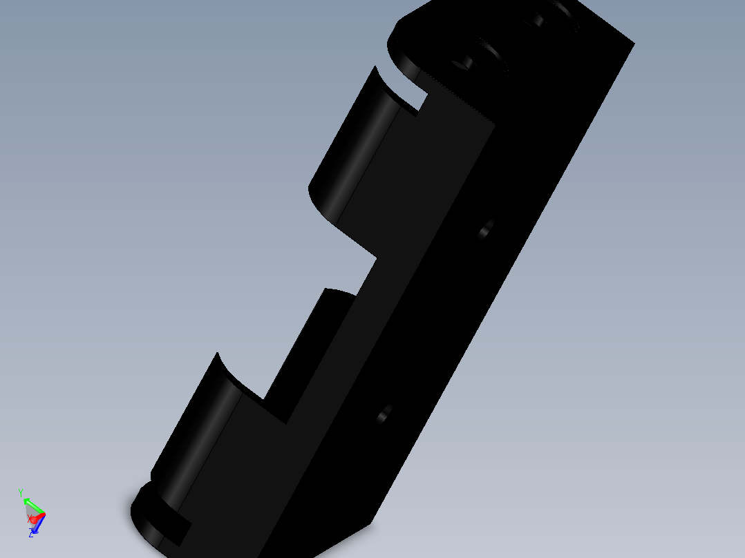 电池固定器设计图纸
