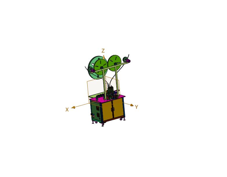 一出二插鱼叉端子装配机