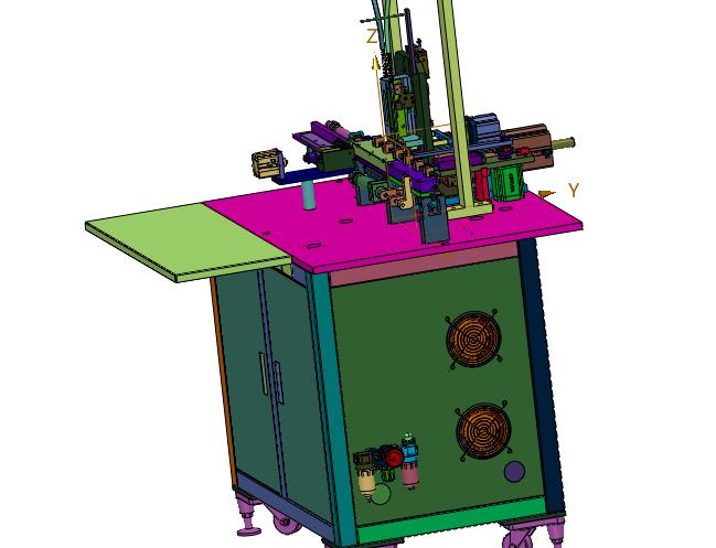 一出二插鱼叉端子装配机