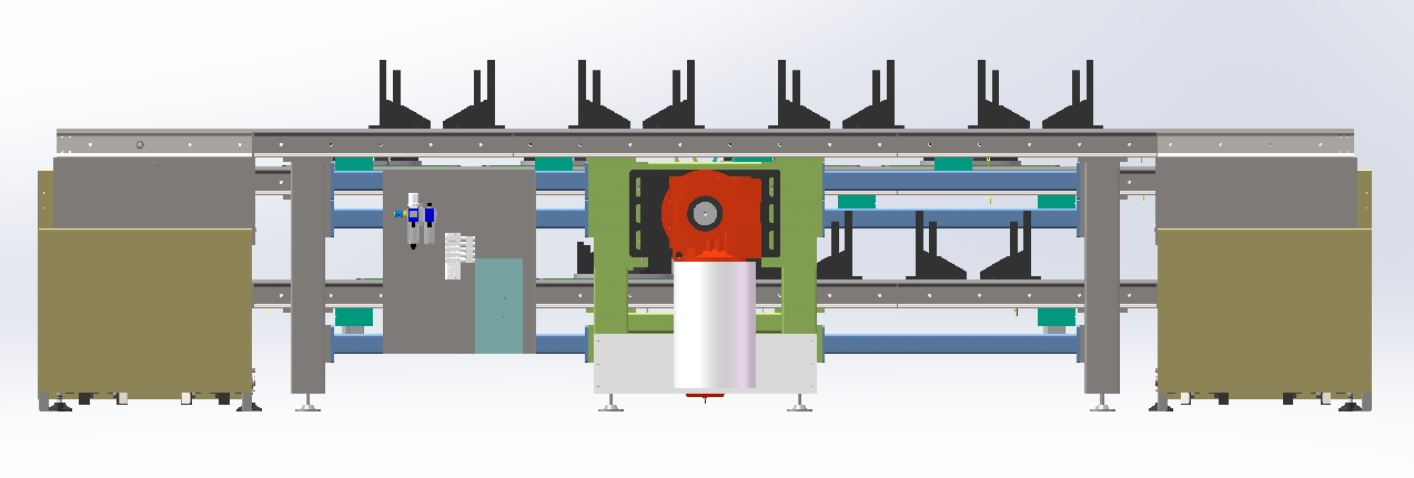 05-1重型辊筒输送循环线
