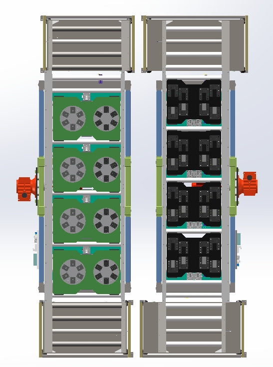 05-1重型辊筒输送循环线