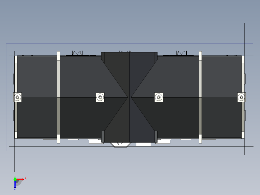 小镇房屋俯视缩略图