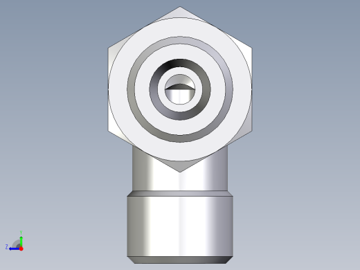 卡套式工业通用硬管接头EO_Bulkhead_elbow_WSV06SOMD71右视缩略图