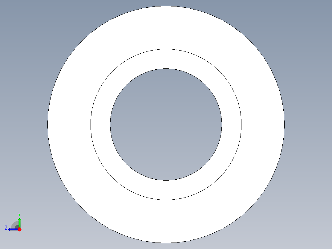 聚氯乙烯配件10-Sch80_Coupling_SxS_829-003 _0.375in右视图