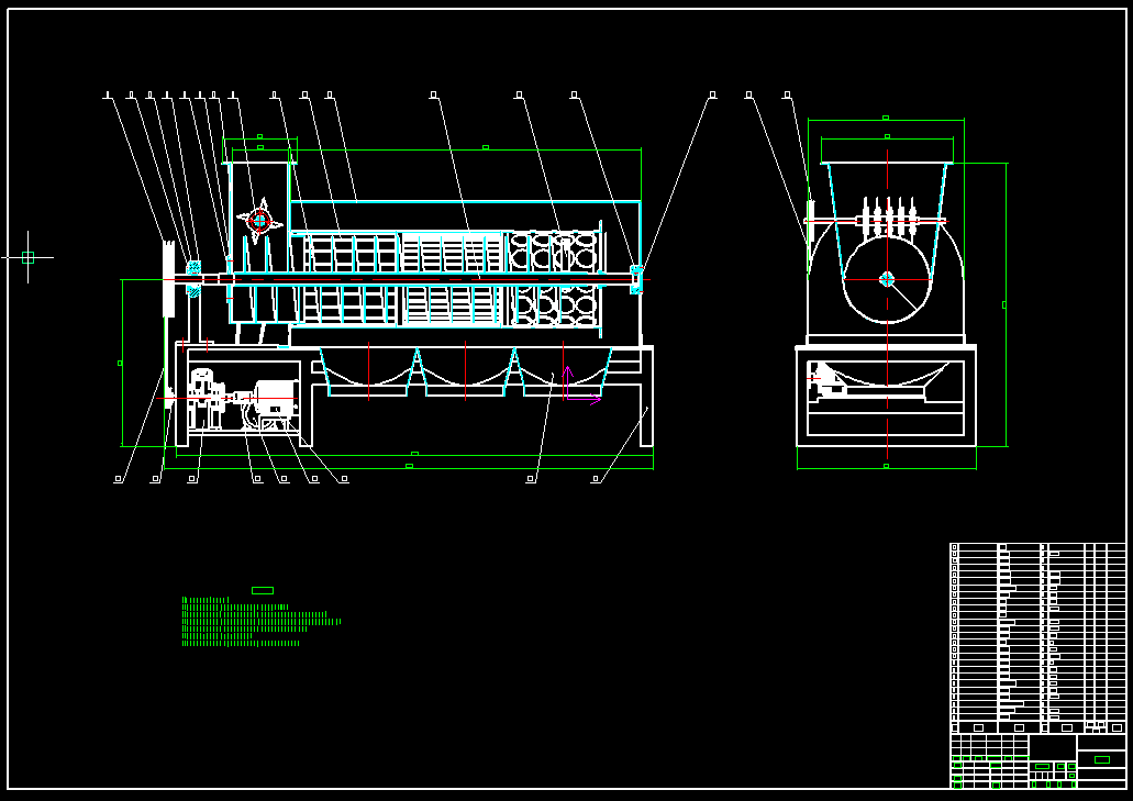 垃圾分拣装置结构设计-分选设备【三维SW模型】【含9张CAD图纸】