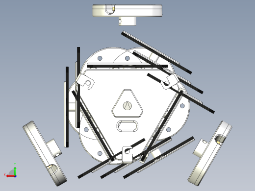 户外折扇可折叠风扇后视缩略图
