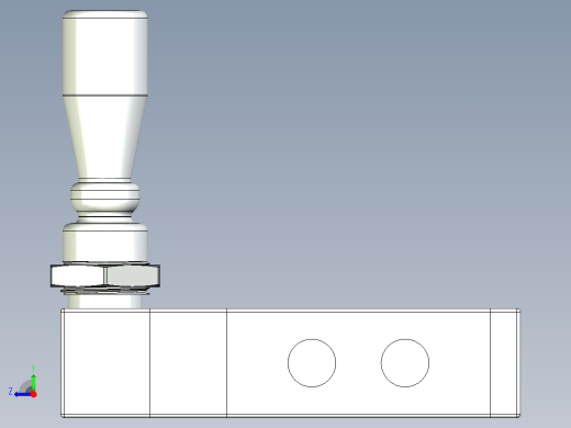 JXPC 4H 330-08（4H系列手拉阀）右视缩略图