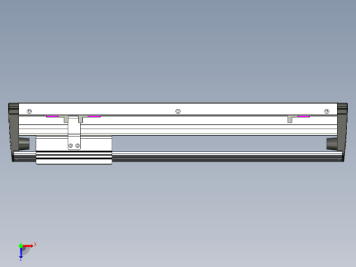 威洛博VL系列3d模型模组VL17E1Y-S300俯视缩略图