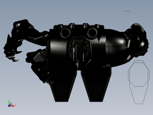 《环太平洋》电影中的暴风赤红前视缩略图