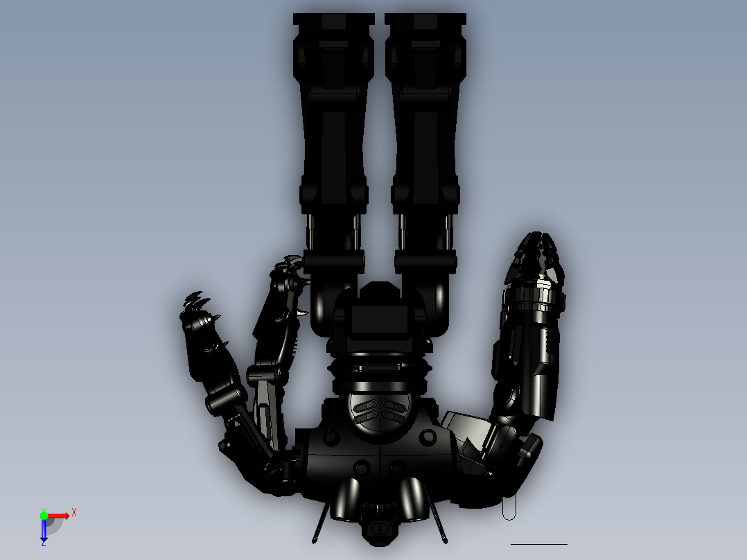 《环太平洋》电影中的暴风赤红俯视图