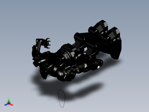《环太平洋》电影中的暴风赤红正等轴测缩略图