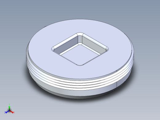 船舶管路系统S25_SeaDrainPLUS_CountersinkCleanPlug-MPT_37E170604_4in Sea Drain Plus - CounterPlug - MPT