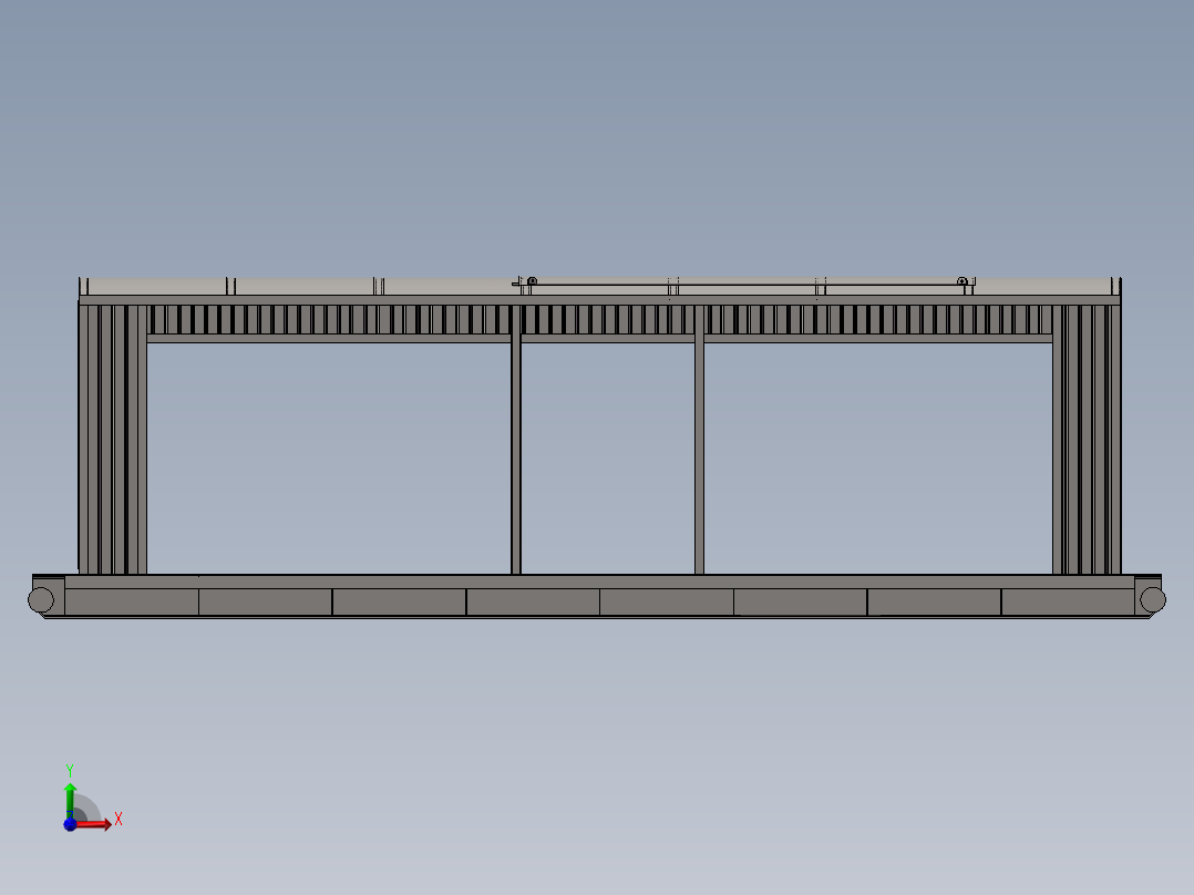 发电机安装的集装箱 SW STP前视图
