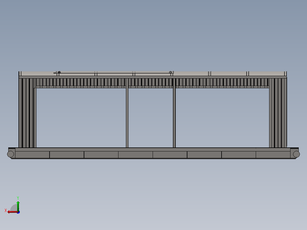 发电机安装的集装箱 SW STP后视图