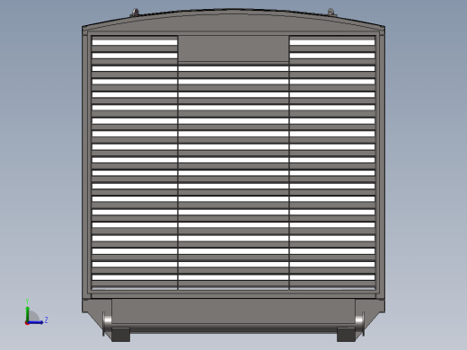 发电机安装的集装箱 SW STP左视缩略图