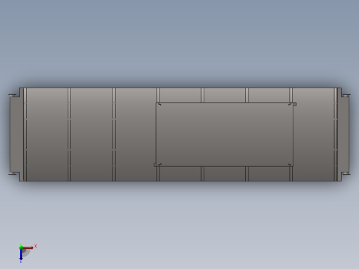 发电机安装的集装箱 SW STP俯视缩略图