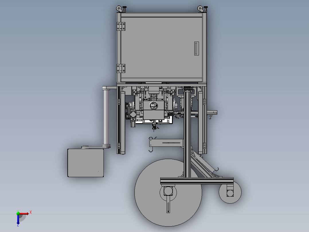 日本技术的自动凸轮插针机 USB TYPE C 高速电子凸轮插针机俯视图
