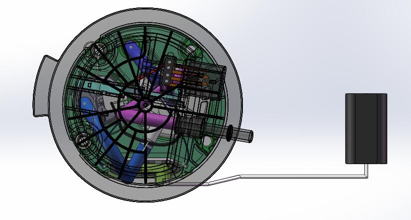 燃油泵结构图sw18可编辑