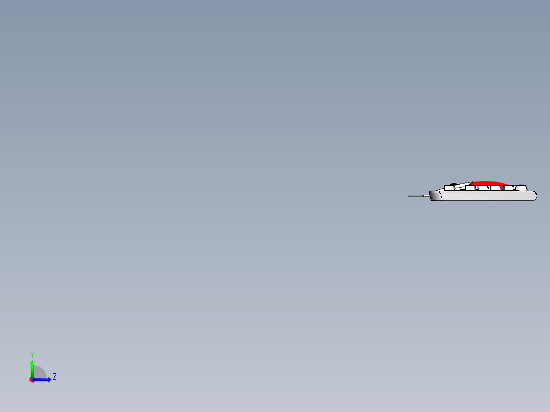 鼠标键盘左视图