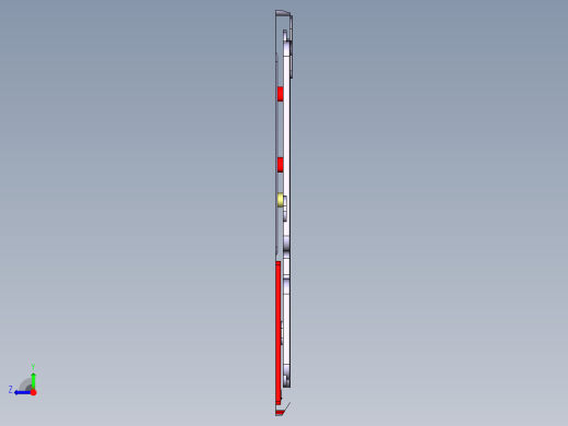 笔记本C壳铣外形+KB框程序模型右视缩略图