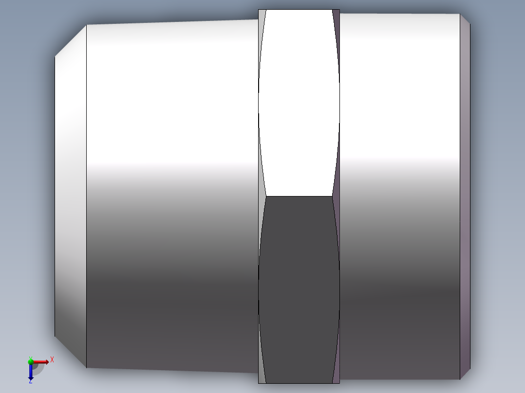 美制锥螺纹、1CN-45-20俯视图