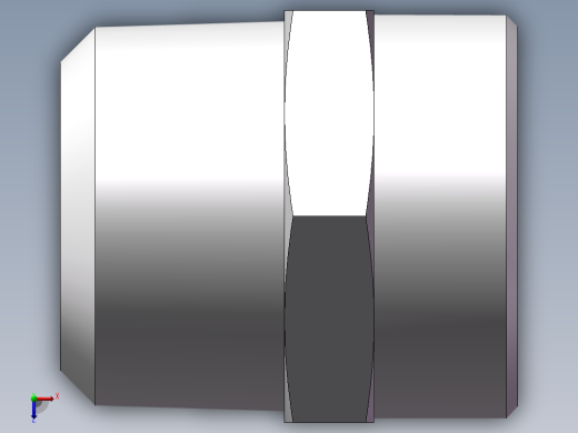 美制锥螺纹、1CN-45-20俯视缩略图