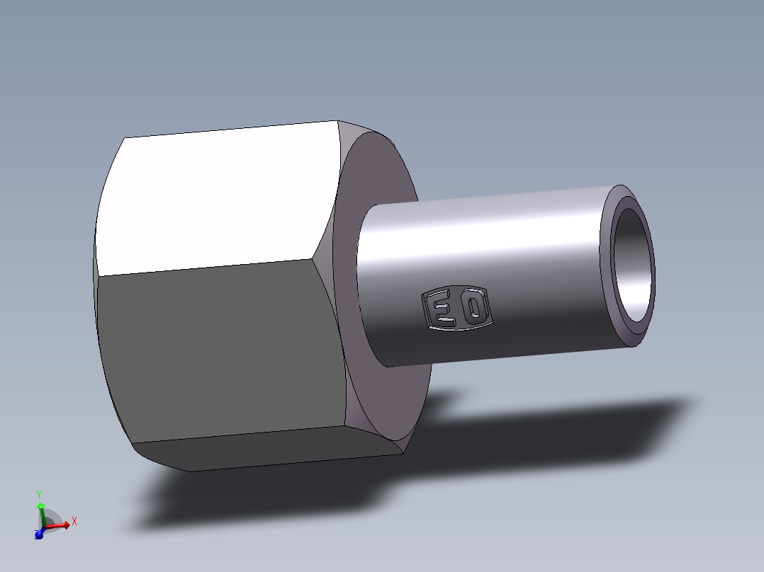 90度焊接接头、SKA10X1-主视图
