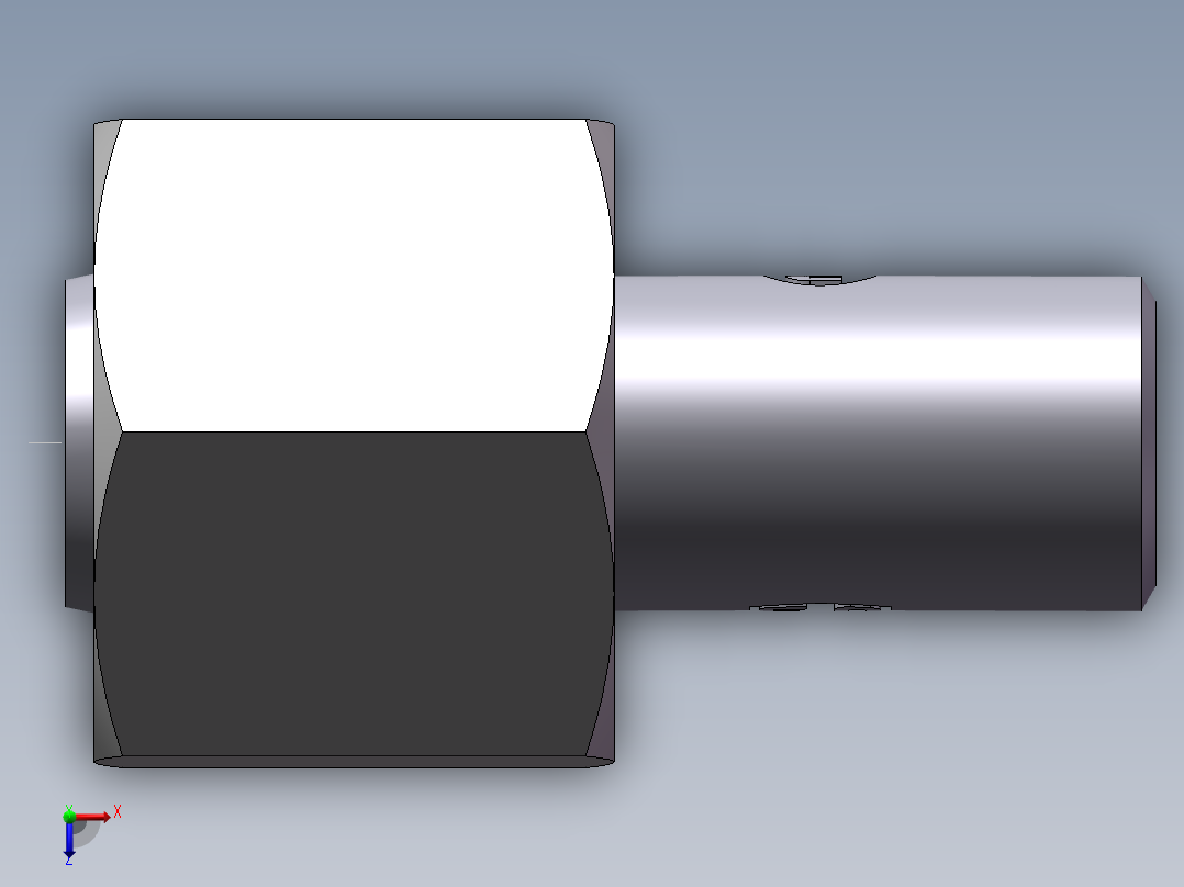 90度焊接接头、SKA10X1-俯视图