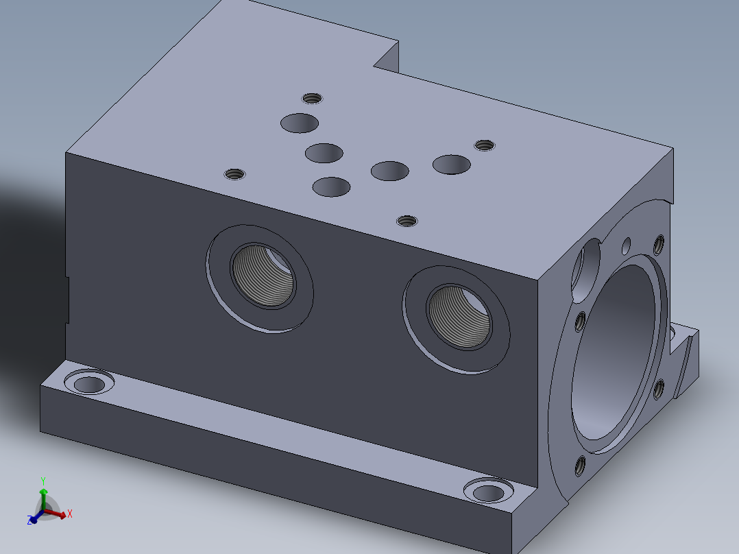 紧凑型定制液压块