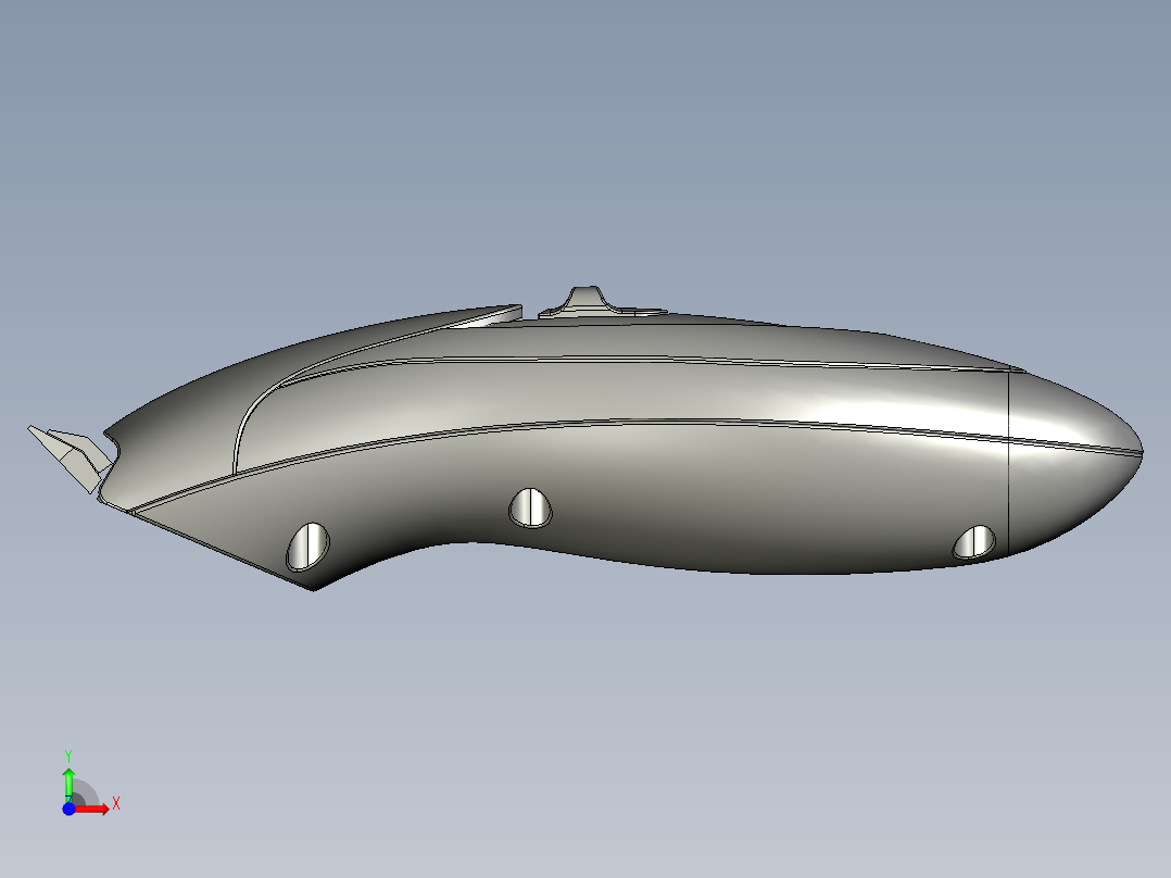 剃须刀、刮胡刀前视图