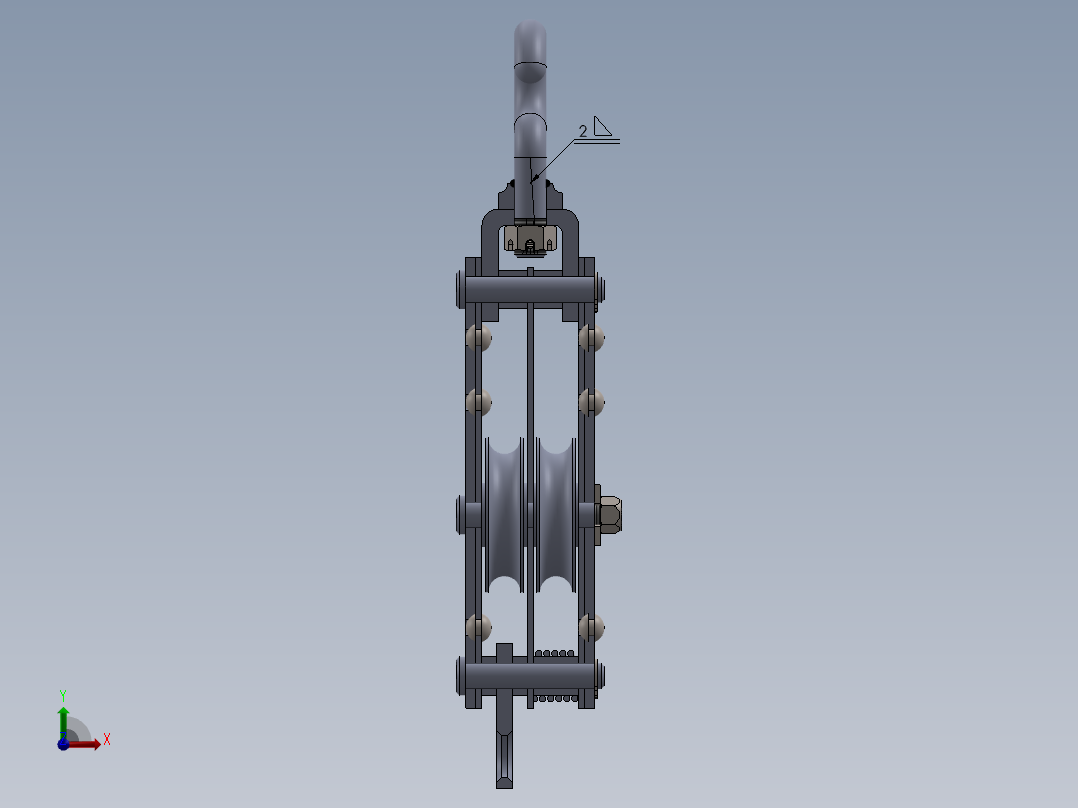 葫芦、电葫芦(14)前视图
