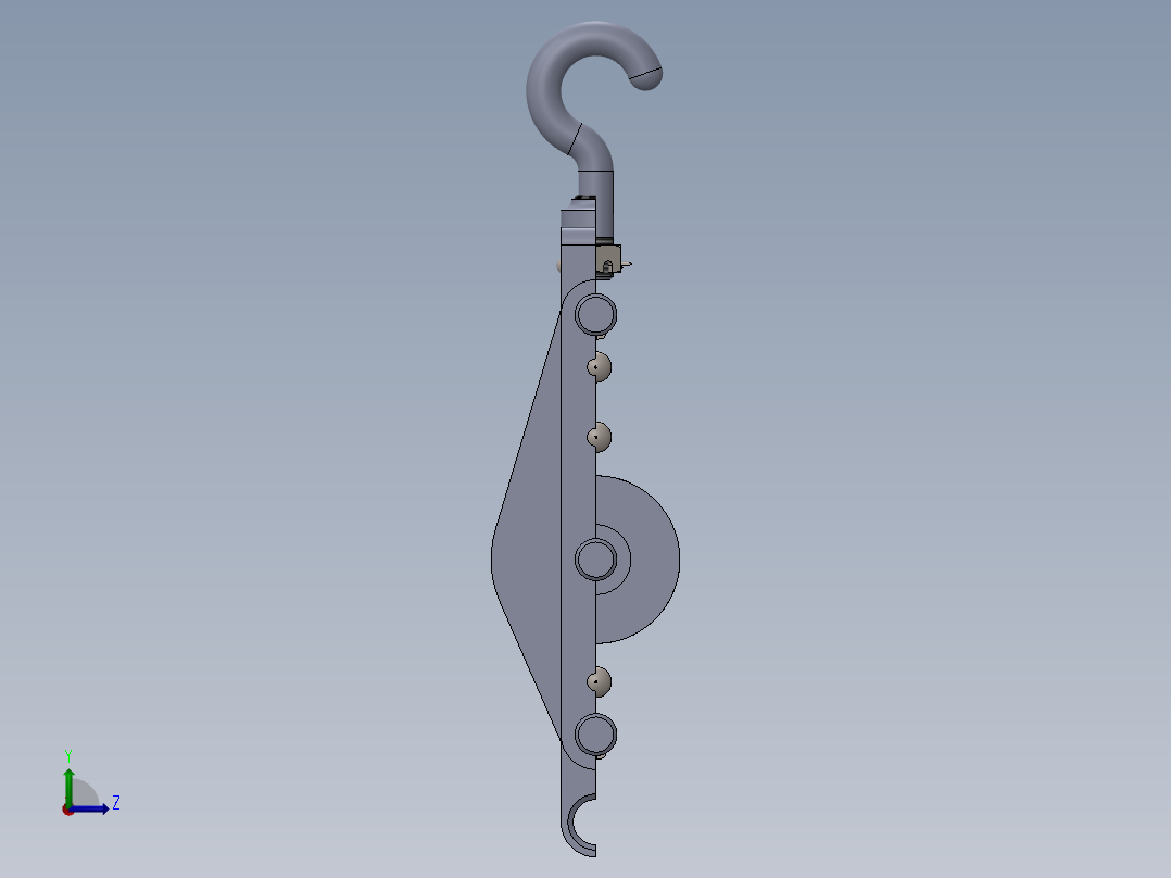 葫芦、电葫芦(14)左视图