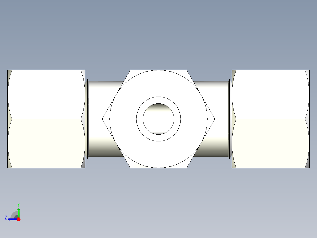 B3004550-连接 TEE 等管 10右视图