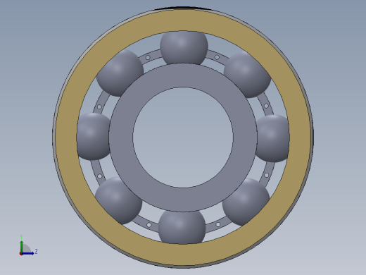 轴承左视缩略图
