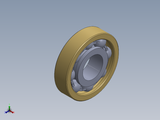 轴承正等轴测缩略图