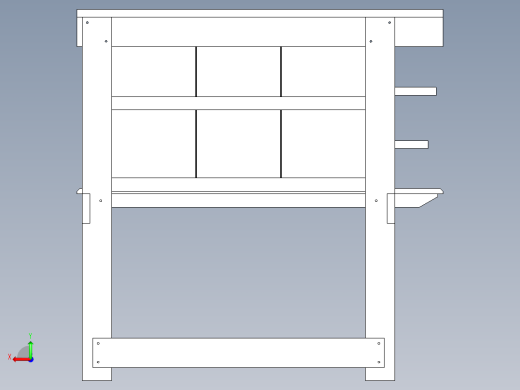 工作台dimensional-lumber-workbench--igs stl后视缩略图